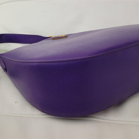 PRADA Saffiano Lux Hobo Purse Shoulder Bag - Picture 9 of 14